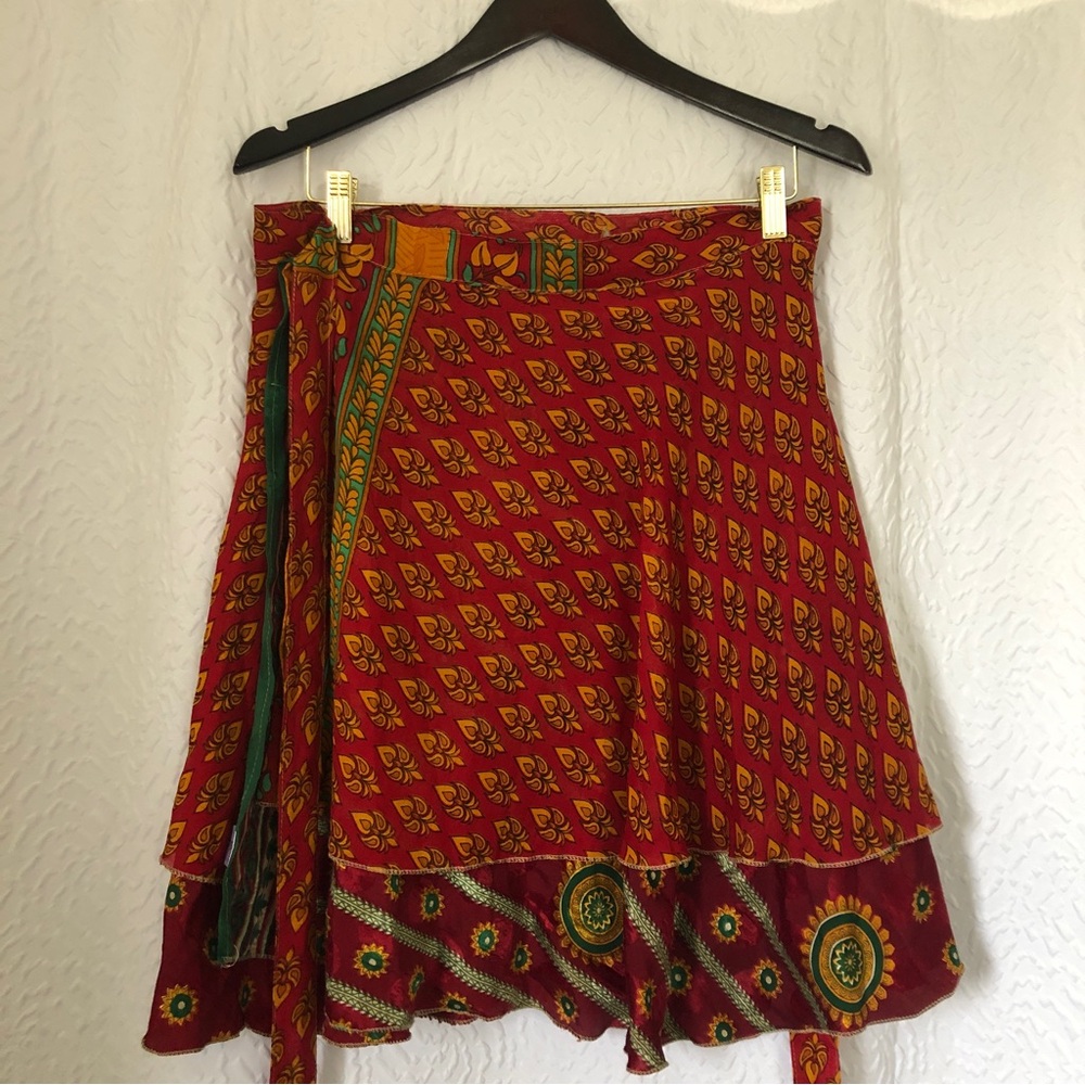 Women’s Wrap Skirt Reversible